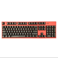 noppoo CHOC 87键 有线机械键盘 红色 Cherry茶轴 单光