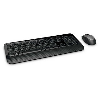 Microsoft 微软 蓝影 2000 无线键鼠套装 黑色