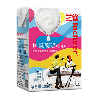 Lacheer 风味酸奶 原味 200g*24盒