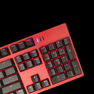 noppoo CHOC 87键 有线机械键盘 红色 Cherry青轴 单光