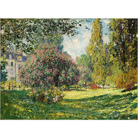 弘舍 莫奈 油画￨原作版画《蒙梭公园》 成品尺寸 60×45cm 闪耀金 1876年 油画布