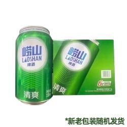 TSINGTAO 青岛啤酒 崂山清爽 330ml*24罐