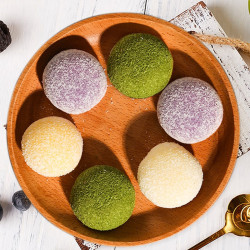 惠发洋风椰蓉蓝莓大福糕点250g