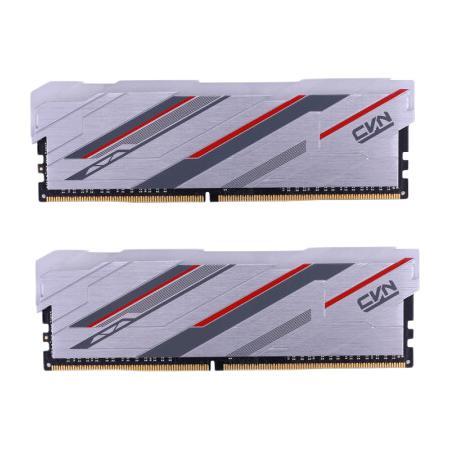 COLORFUL 七彩虹 CVN系列 DDR4 3600MHz RGB 台式机内存 灯条 淡紫色 16GB 8GBx2 CVN Guardian捍卫者