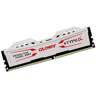 GLOWAY 光威 TYPE-α DDR4 2400MHz 台式机内存 天使白 8GB