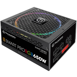 Thermaltake 曜越 Smart Pro RGB 650W 铜牌（85%）全模组ATX电源 650W