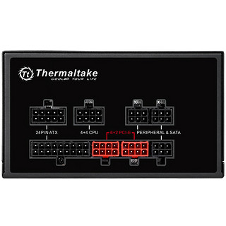 Thermaltake 曜越 Smart Pro RGB 650W 铜牌（85%）全模组ATX电源 650W