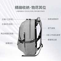 MEIZU 魅族 Lifeme 魅族17双肩包笔记本电脑包休闲运动背包 15.6英寸 雪山白