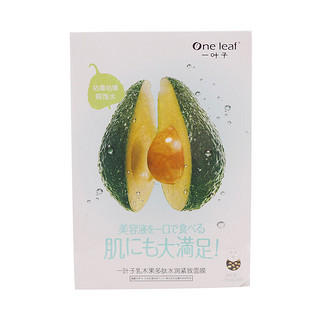 one leaf 一叶子 乳木果多肽水润紧致面膜 25ml*30片