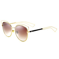 Dior 迪奥 女士太阳镜 SIDERAL2_JB2HA 金色镜框茶色镜片 56mm