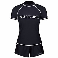 BALNEAIRE 范德安 女子分体式平角泳衣 83625 黑色 M