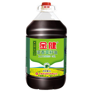 金健 浓香菜籽油 4L