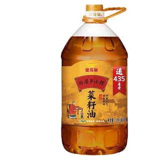 外婆乡小榨菜籽油菜油6.28L/桶非转压榨