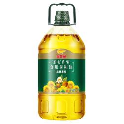 金龙鱼 茶籽香型食用调和油 5L