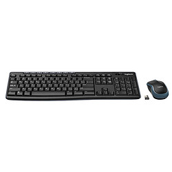 logitech 罗技 MK270 无线键鼠套装 黑色