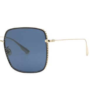 Dior 迪奥 男女款太阳镜 byDior3F_J5G 金色镜框深蓝色镜片 59mm