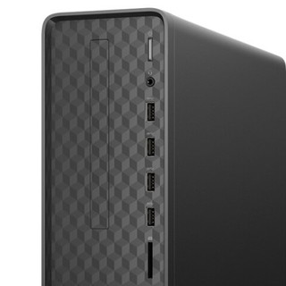 HP 惠普 小欧 S01 九代酷睿版 商用台式机 黑色 (酷睿i3-9100、核芯显卡、8GB、512GB SSD、风冷)