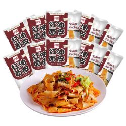 阿宽红油面皮酸辣味袋装105g10袋