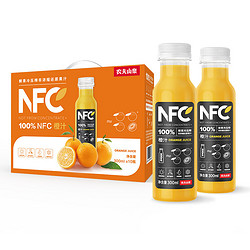 NONGFU SPRING 农夫山泉 NFC果汁饮料 橙汁 300ml*10瓶