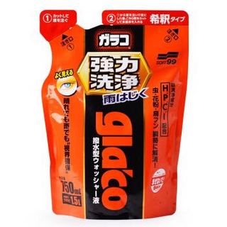 SOFT99 玻璃水 去虫胶鸟粪型 -20℃ 750ml