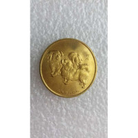 原光极美品 上海造币厂 2006丙戊年生肖狗纪念章 裸币