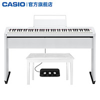 CASIO 卡西欧 电钢琴PX-S1000智能88键重锤专业演奏考级初学者蓝牙便携数码钢琴