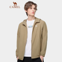 CAMEL 骆驼 户外男款防晒衣 春夏新款防晒防闷轻薄出游透气休闲外套 A1S218O170 驼色 男 L