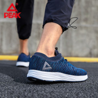 PEAK 匹克 跑鞋男鞋2021秋季新款轻质透气时尚休闲百搭防滑耐磨运动鞋