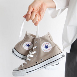 CONVERSE 匡威 CANVAS ALL STAR COLORS HI 日本限量奶茶色 中性帆布鞋