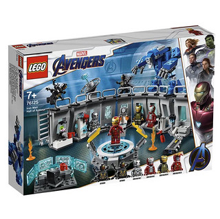 LEGO 乐高 Marvel漫威超级英雄系列 76125 钢铁侠机甲陈列室