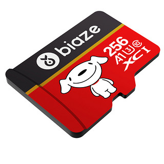 Biaze 毕亚兹 TF256 京东JOY联名款 Micro-SD存储卡 256GB（USH-I、V30、U3、A1）