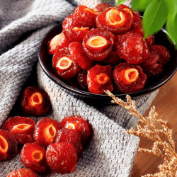 西瓜味的童话 半梅干梅子话梅肉果干果脯蜜饯 500g