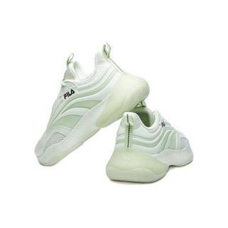 FILA 斐乐 Fusion Ray 男子休闲运动鞋 T12M125201F-LC 奶油黄绿色 43