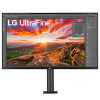 LG 乐金 UltraFine Ergo系列 32UN880-B 31.5英寸 IPS FreeSync 显示器 (3840*2160、60Hz、95%DCI-P3、HDR10、Type-C 60W)