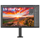 PLUS会员：LG 乐金 UltraFine Ergo系列 32UN880-B 31.5英寸 IPS FreeSync 显示器（3840*2160、60Hz、95%DCI-P3、HDR10、Type-C 60W）