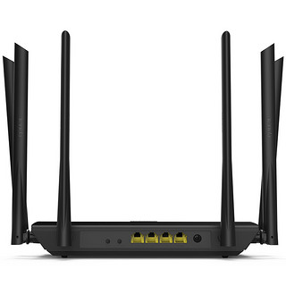 Tenda 腾达 AC1206 双频1200M 家用双千兆无线路由器 Wi-Fi 5（802，11ac）黑色