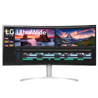 LG 乐金 38WΝ95C 38英寸 准4K曲面屏144Hz 21:9带鱼屏