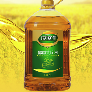 道道全 醇香菜籽油 5L