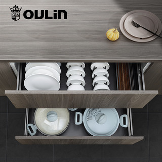 新品发售：OULIN 欧琳 厨房橱柜拉篮 600柜