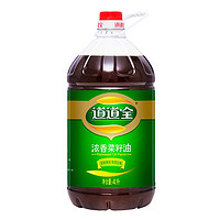 抖音超值购：道道全 浓香菜籽油 4L