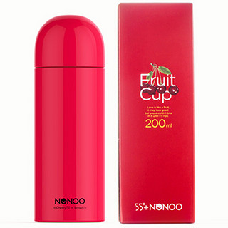 NONOO 非我系列 NNC-260-6 保温杯 260ml 红色