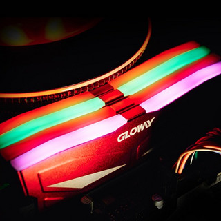 GLOWAY 光威 深渊系列 DDR4 3000MHz RGB 台式机内存 灯条 红色 16GB