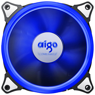 aigo 爱国者 极光 单色光 120mm 机箱散热风扇 单个装 蓝色