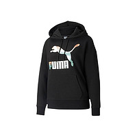 PUMA 彪马 CLASSICS 女子运动卫衣 531385-71 黑色 XXL