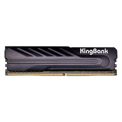 KINGBANK 金百达 黑爵战甲系列 DDR4 2666MHz 台式机内存 16GB Intel专用