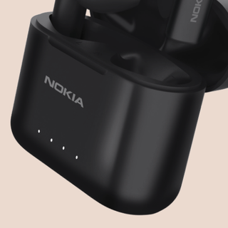 NOKIA 诺基亚 E3101 半入耳式真无线动圈降噪蓝牙耳机 随身黑