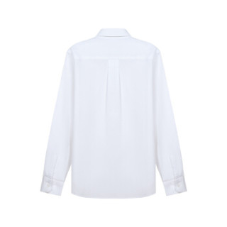 KENZO 凯卓 男装高田贤三 KENZO 21春夏 男士棉质长袖衬衫 FB5 5CH400 1LD 01 白色小虎头刺绣 42