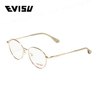 EVISU 惠美寿自带平光眼镜男、女近视光学眼镜架可配近视潮流6034 C3