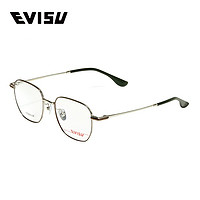 EVISU 惠美寿自带平光眼镜男、女近视光学眼镜架可配近视潮流9022 C2