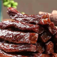 PLUS会员：庆仔 手撕牛肉干 麻辣味  500g